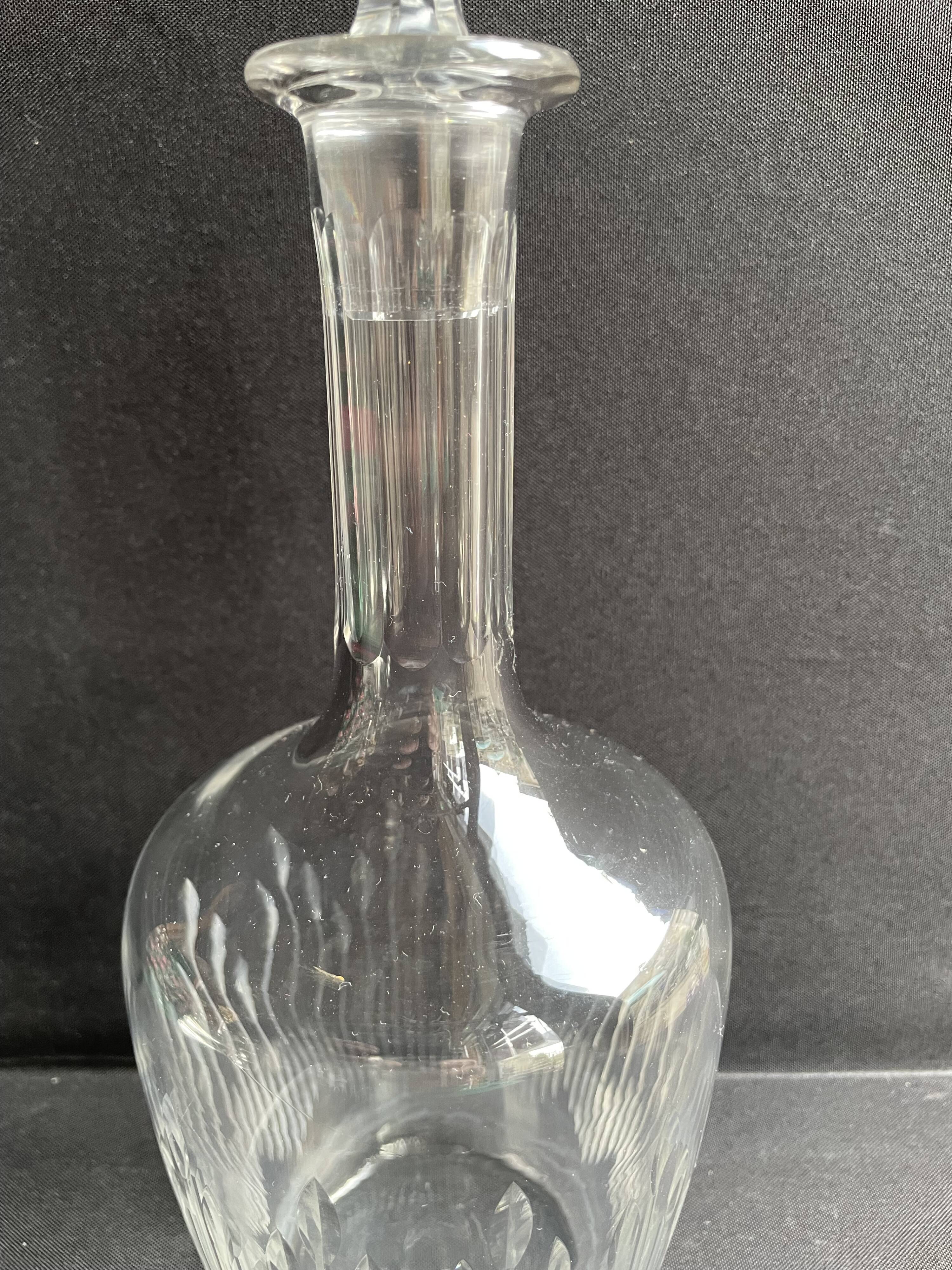 Baccarat water carafe Corneille service