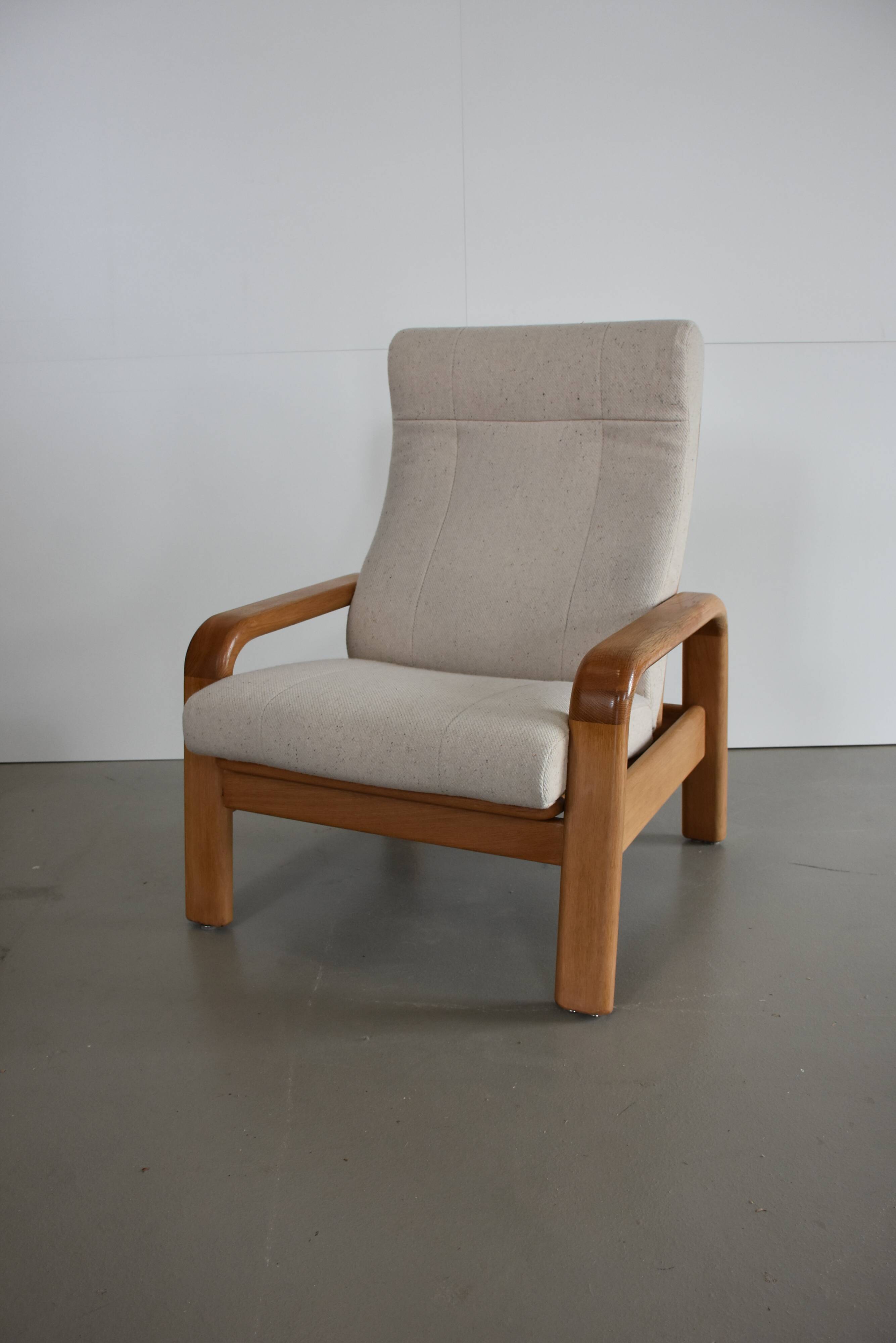 Mid-Century oak armchair by Olsen & Son
