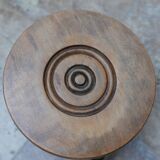 French mid-century bobbin stool
