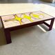 Danish coffee table with ceramic top on wenge frame, 1970s