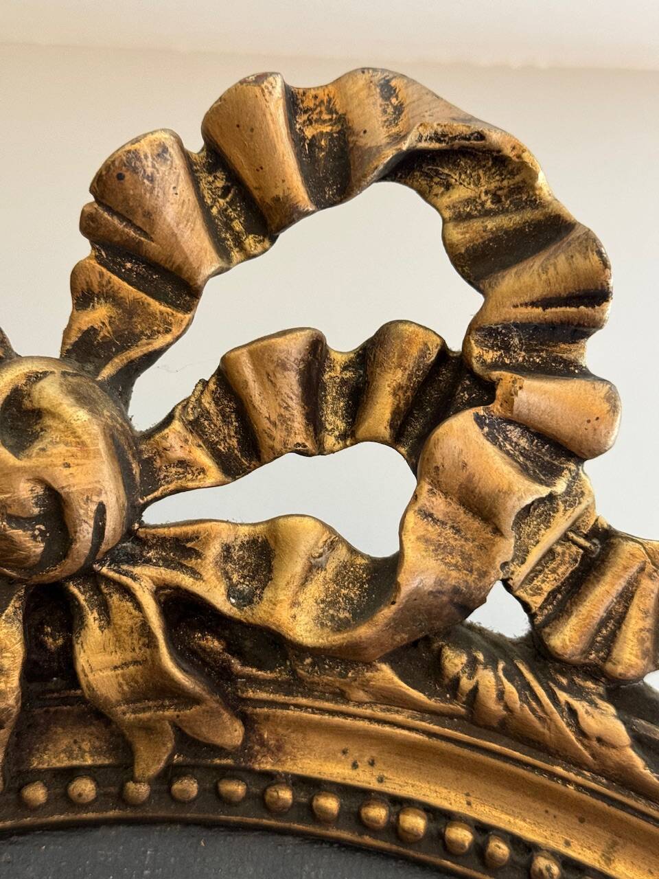 Old painting, portrait of a young boy 19th century