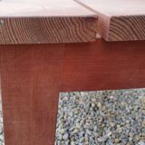 Wooden bench
