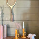 Pair of ceramic candle holders from Biot