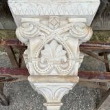 Console mural / Corbeau en stuc