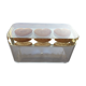 Plexiglass cakes with matching lid