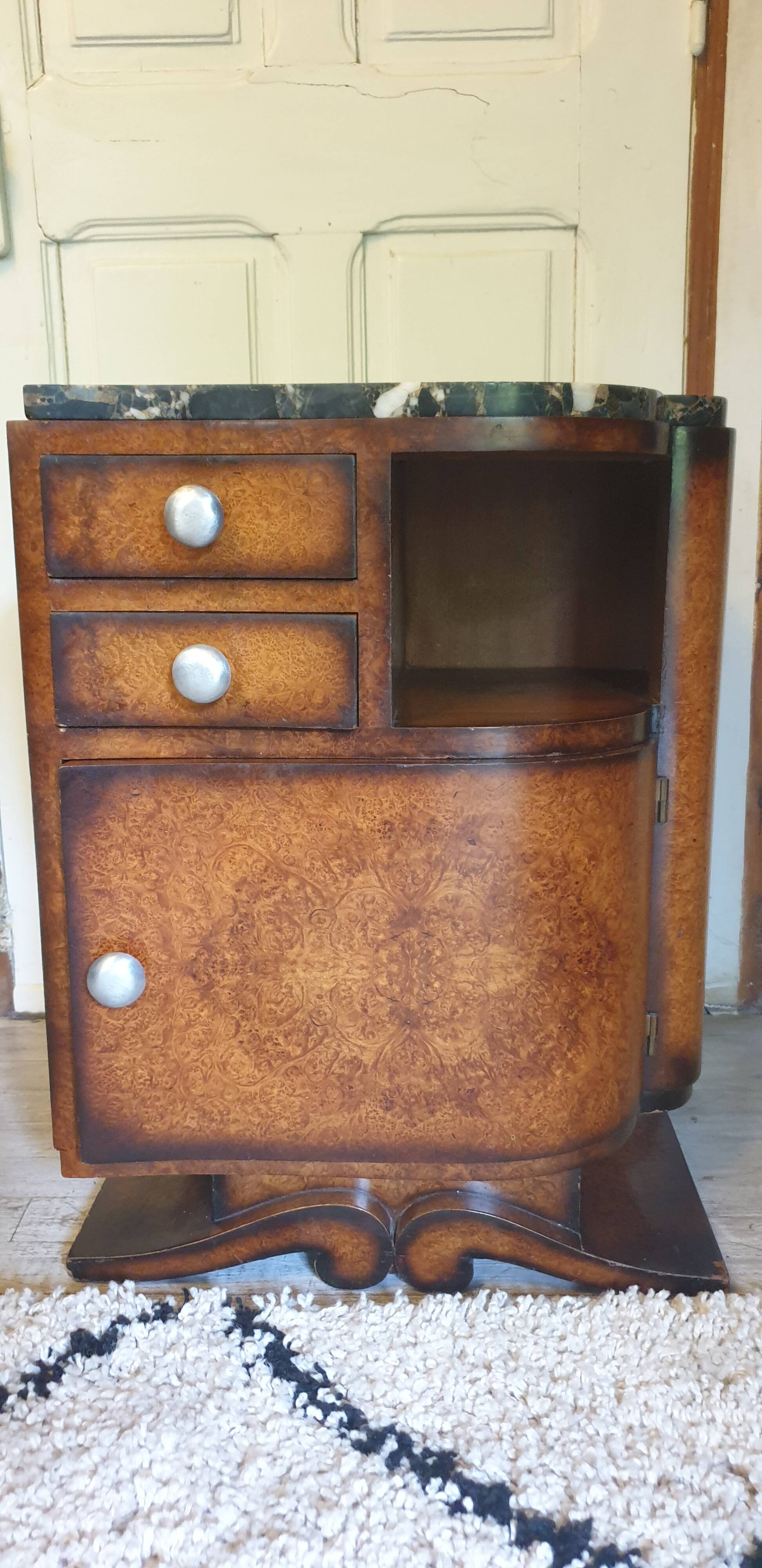 Art deco bedside table