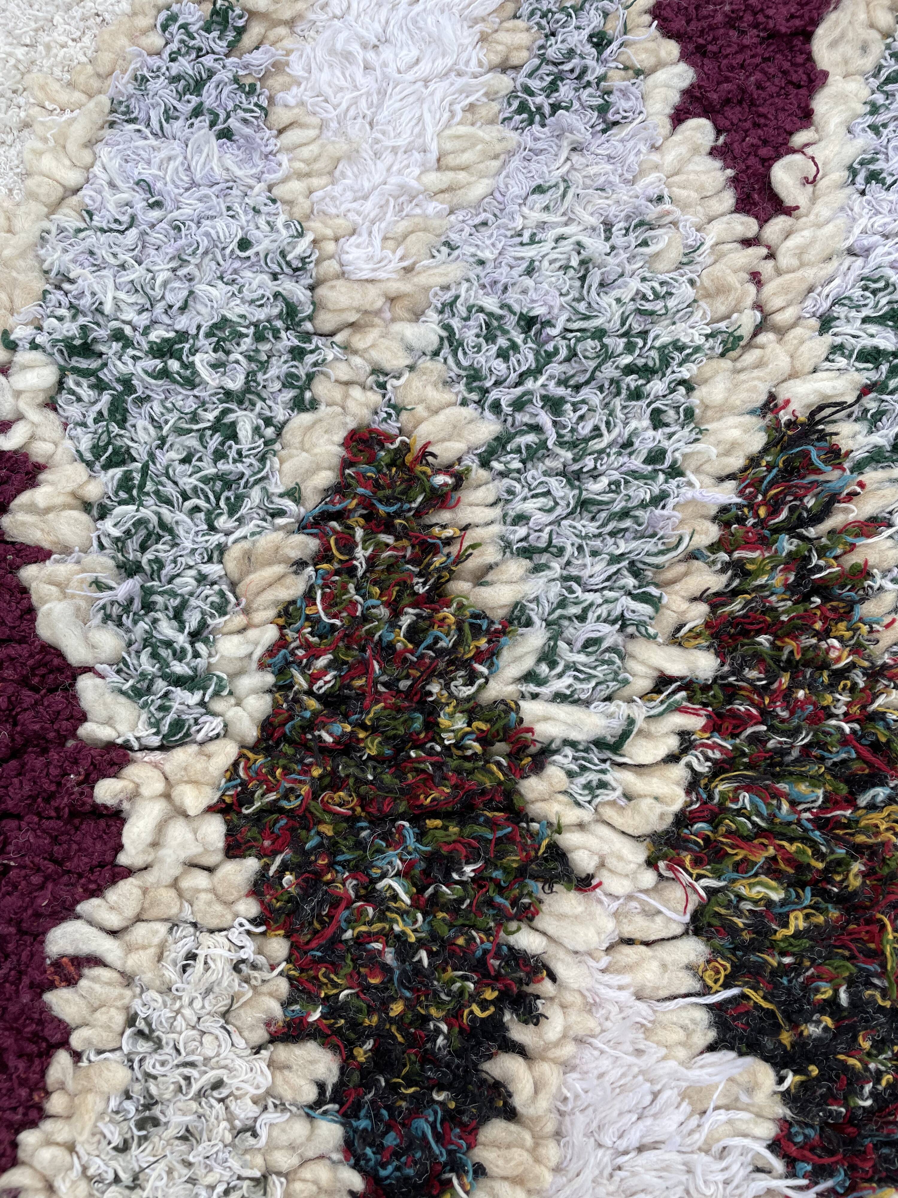 Berber carpet azilal 80x180 cm