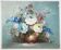 Oil on panel, Bouquet of flowers, signature to be identified