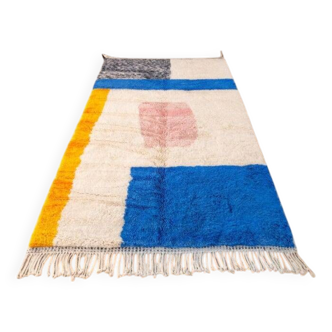 Tapis berbère fait main traditionnelle 250cmx150cm