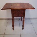 Bedside table with shutters/rabats