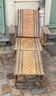 Chaise longue rotin 1910/1920