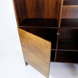 Bookcase Made In Rosewood From 1960s