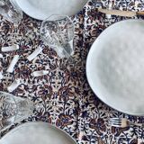 10 antique ceramic knife holders