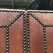 Leather studded chest
