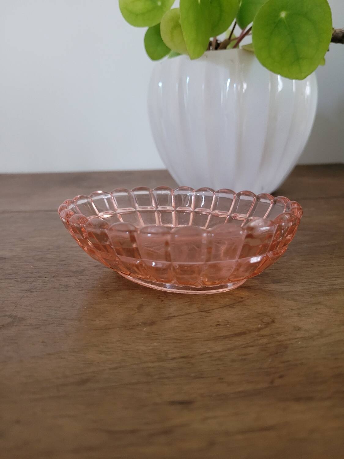 Baccarat molded crystal serving dish