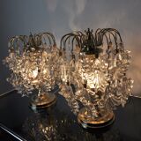 Pair of Kinkeldey lamps, Germany, 1970