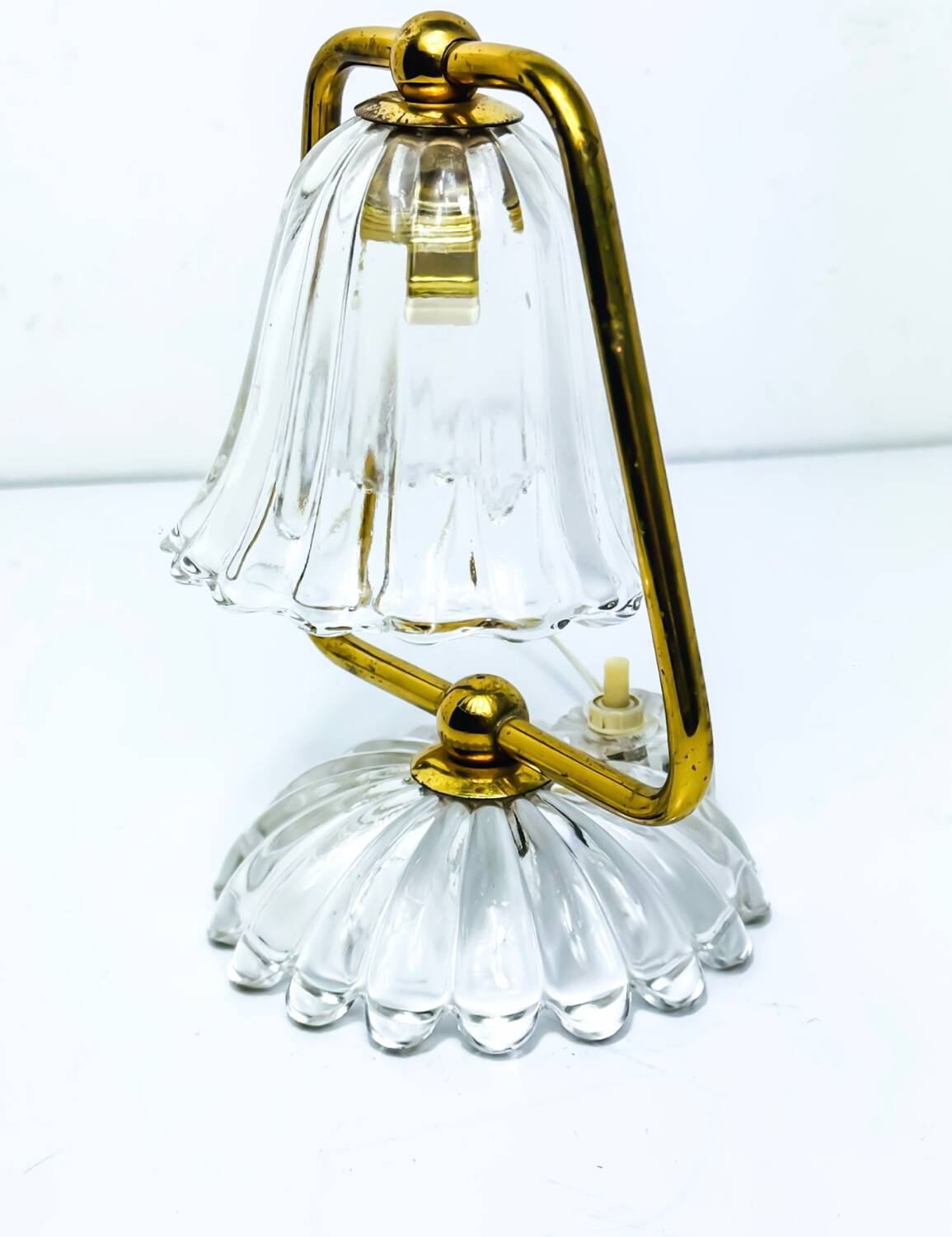 Lampe verre Murano