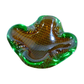 Green and Yellow Wallan Ashtray