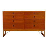 Oak and teak chest of drawers by Børge Mogensen for Karl Andersson & Söner, 1958