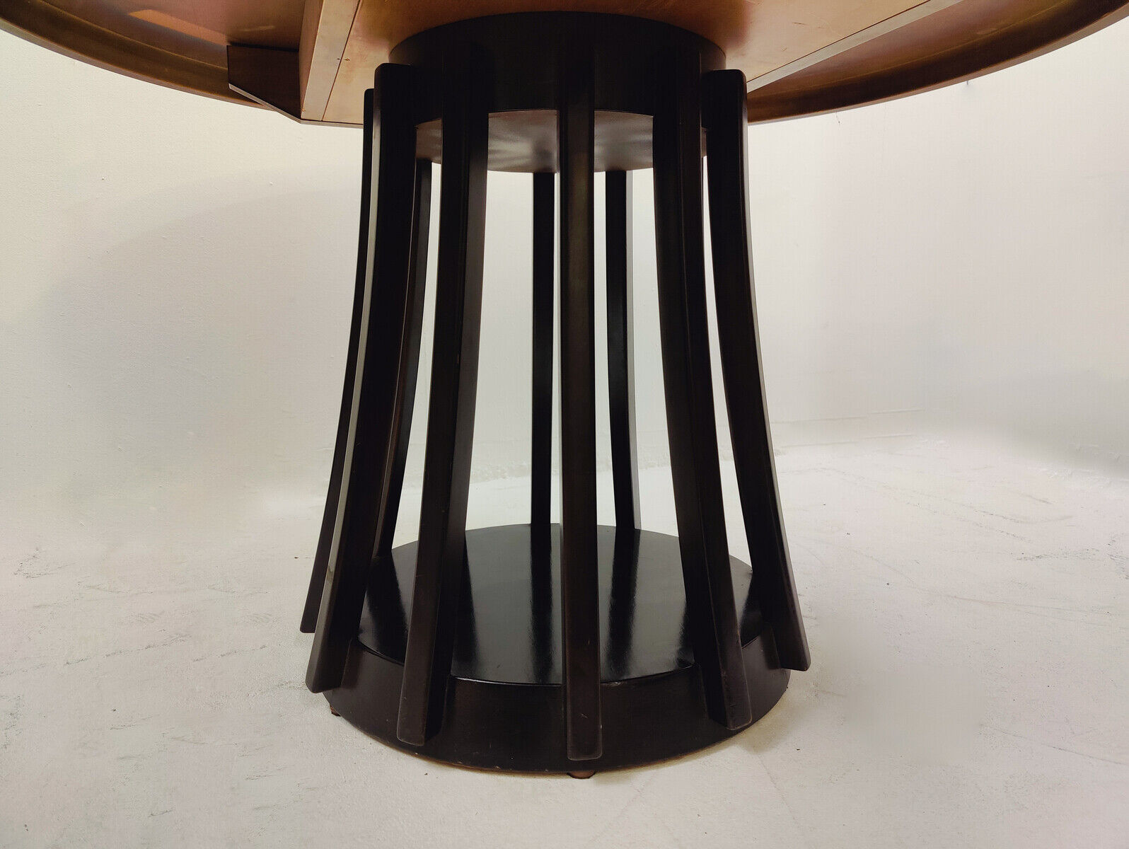 Mid century modern extendable dining table