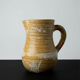 Glazed pyrite stoneware pitcher – Pierre Lion (Puisaye), c. 1970