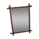 Bamboo mirror 94 x 71 cm