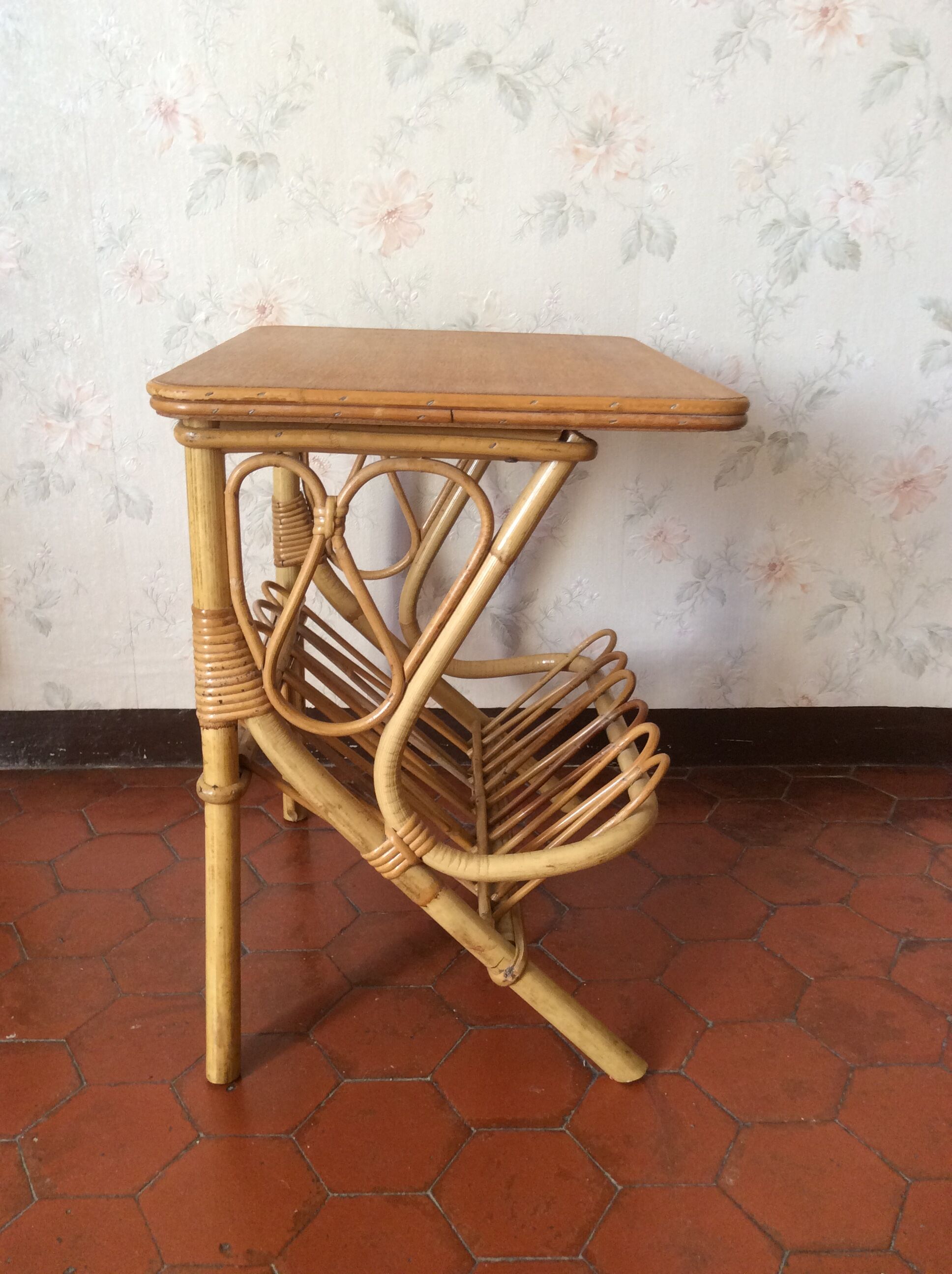 Side table door reviews chevet tip of rotin sofa 60s