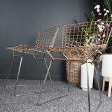 Pair of chairs by Harry Bertoia 80