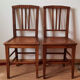 Set of chairs Luterma walnut