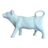Milk jug French white porcelain cow-shaped creamer vi