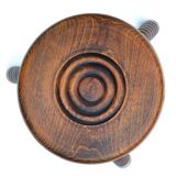 Wooden tripod stool 50s