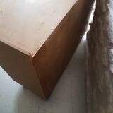 Bookcase on wheels vintage