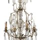 Lustre cage à six lumières