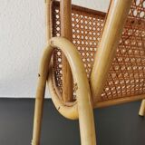 Door vintage bamboo magazines and rattan canning 70s