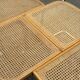Set of 4 chairs Cesca B32 designed by Marcel Breuer design made in Italy