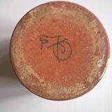 Tasses en céramique peints à la main signées par l'artiste