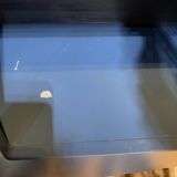 Blue painted wooden dresser