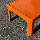 Vintage orange coffee table