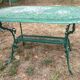 Vintage English style aluminum garden furniture