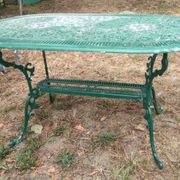 Vintage English style aluminum garden furniture
