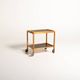 Scandinavian Serving Trolley with Removable Tray