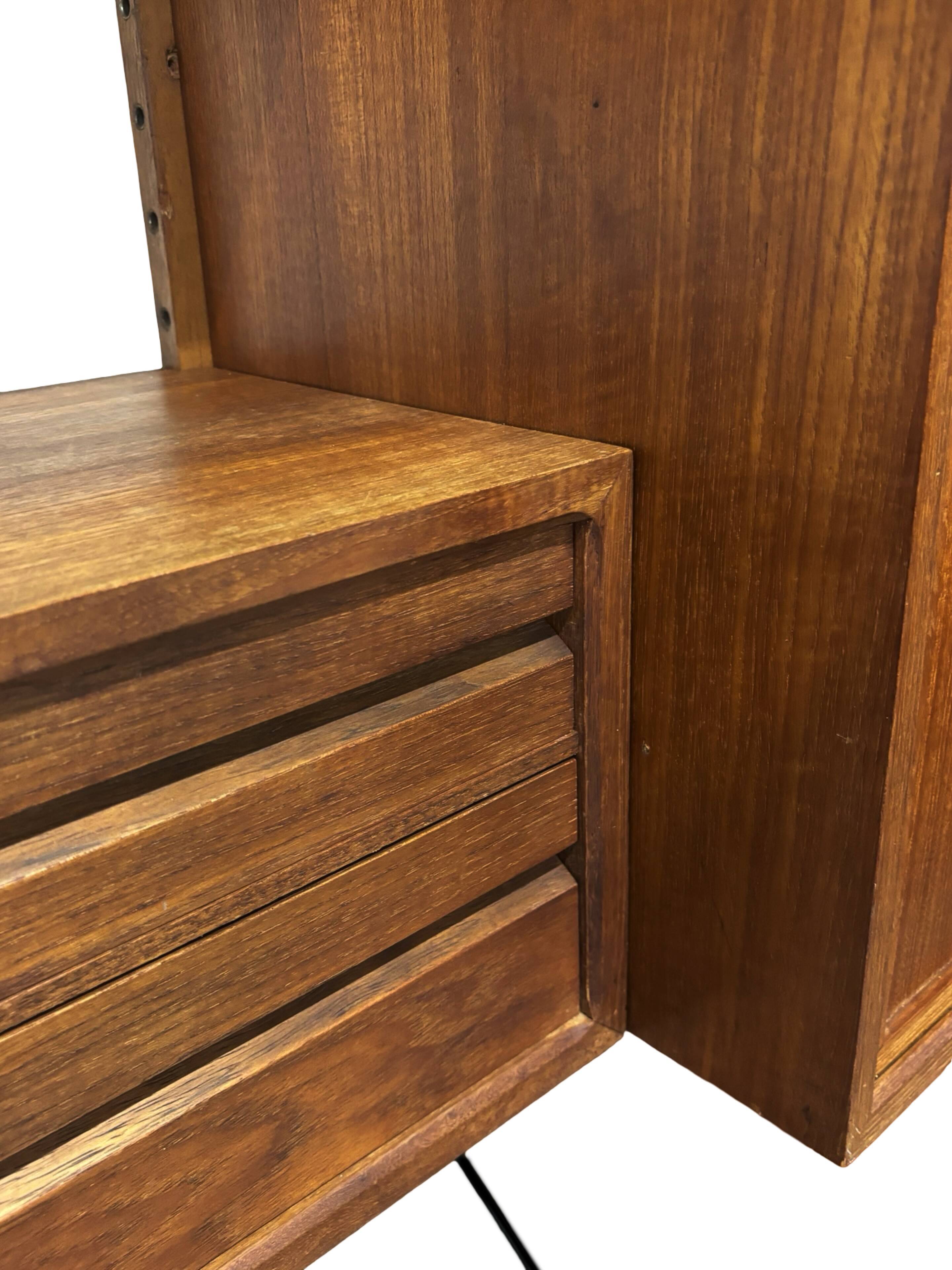 Vintage Poul Cadovius Royal System wall system wall unit