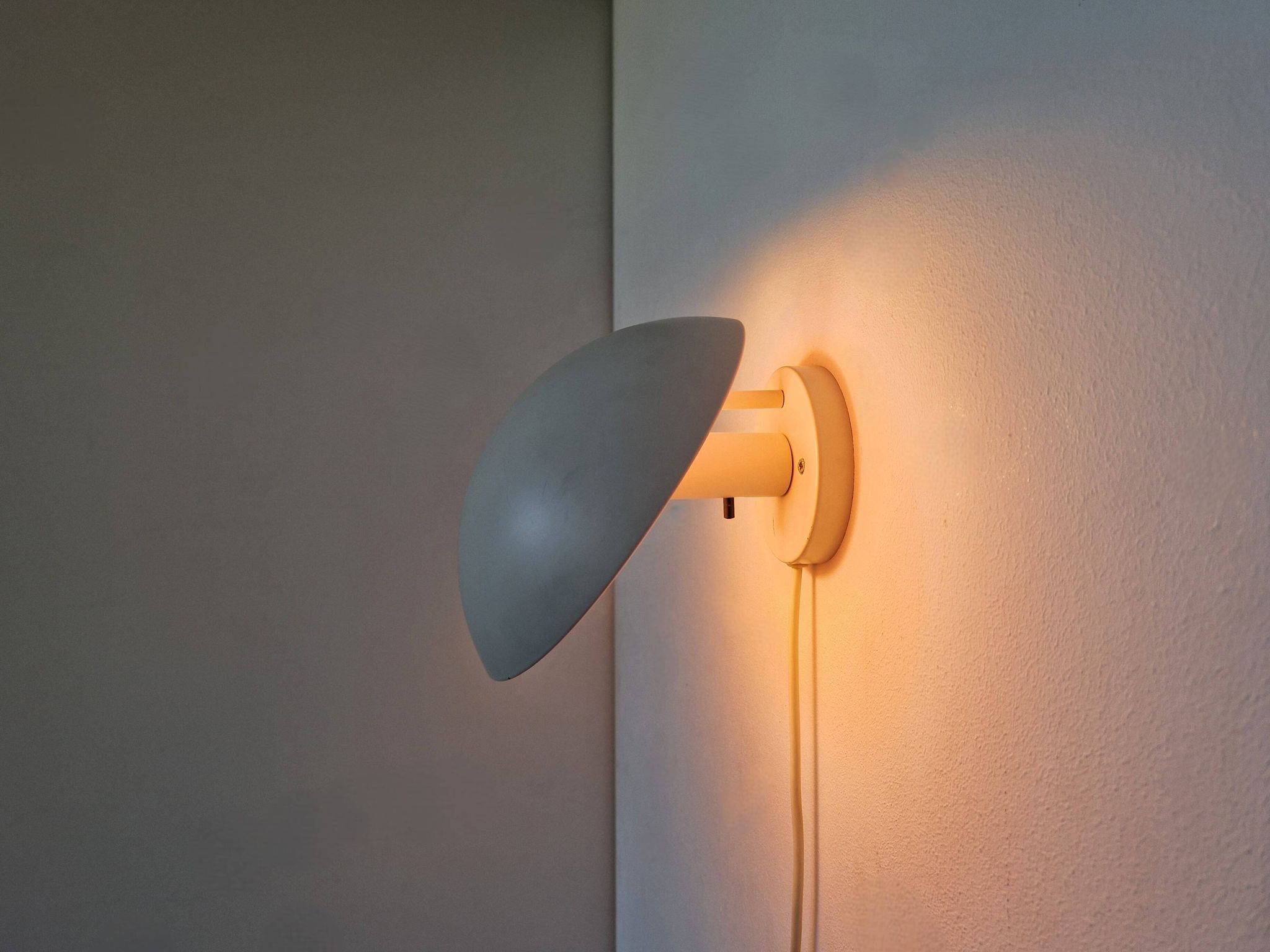 Early PH Hat wall lamp by Poul Henningsen for Louis Poulsen, Denmark 1960's