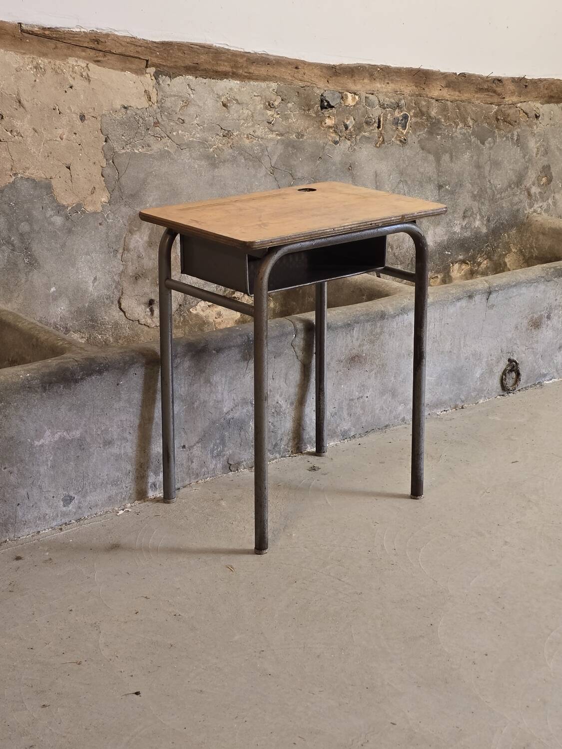 Bureau écolier taille adulte 1960