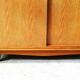 Wardrobre light oak sliding doors 1950