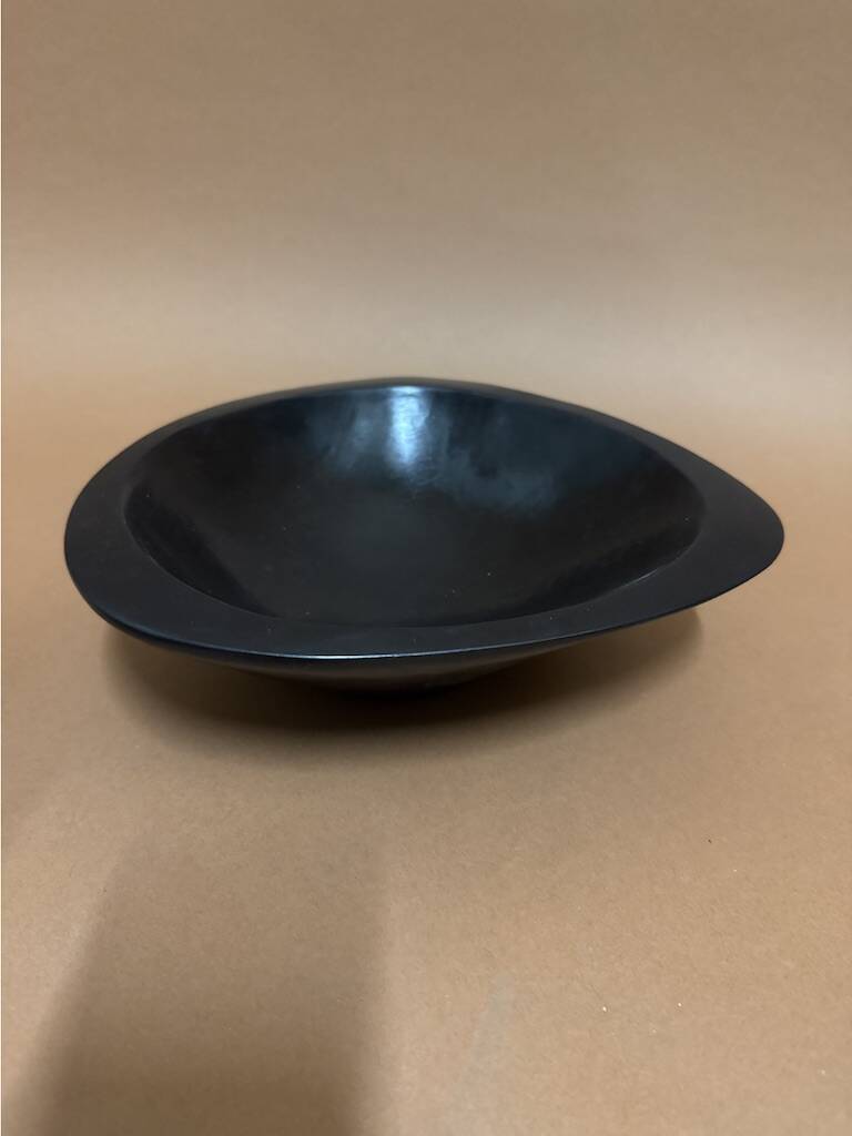 corbeille a fruit bois noir signé