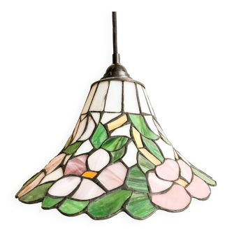 Vintage glass paste pendant light