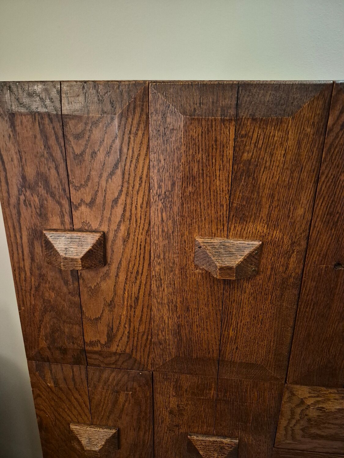 Secretary cabinet from the Art Deco period.
