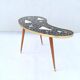 Kidney-shaped coffee table with mosaic top, 1950s