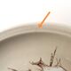 Set of 4 vintage stoneware plates, “Thistles” model